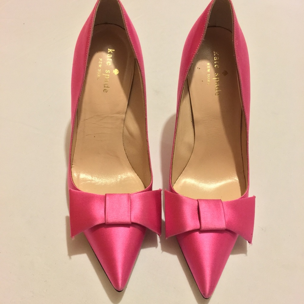Kate spade bow heels